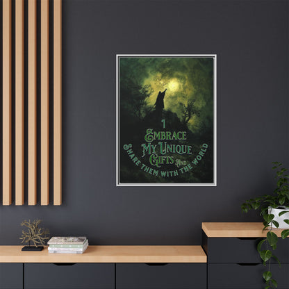 Unique Gifts - Framed Canvas Print