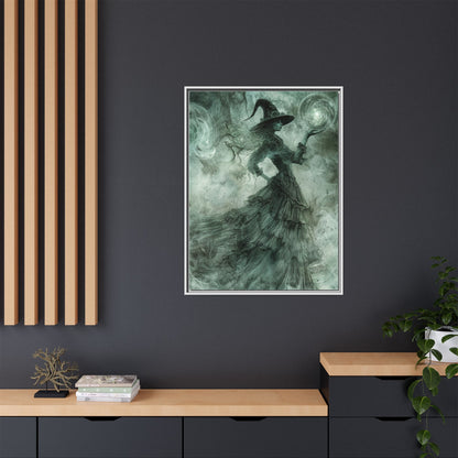 Witch's Wisdom - Framed Matte Canvas Print