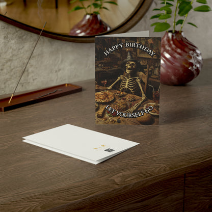 Let Yourself Go - Alternative Birthday Wishes Card