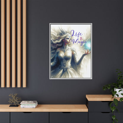 Life is Magic - Framed Matte Wall Art Print