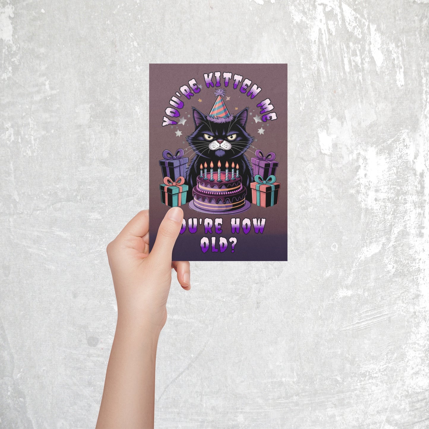 You're How Old? - Alternative Birthday Card