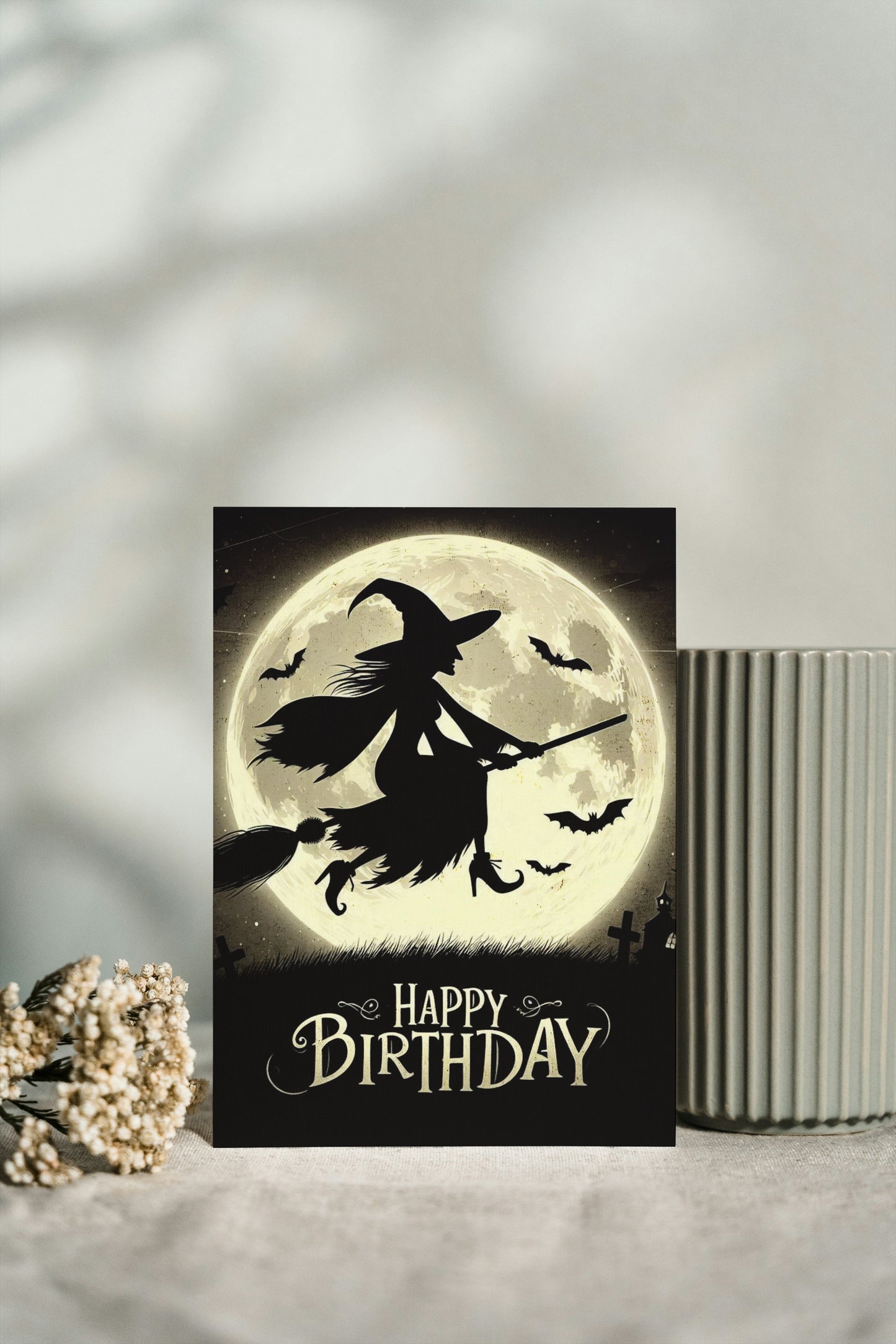 Dusk Witch - Alternative Birthday Wishes Card
