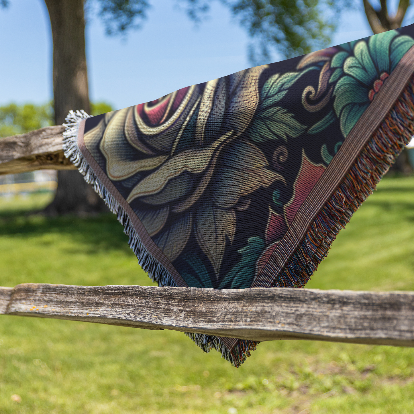 Duskmire - Woven Throw Blanket