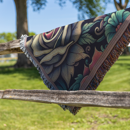 Duskmire - Woven Throw Blanket