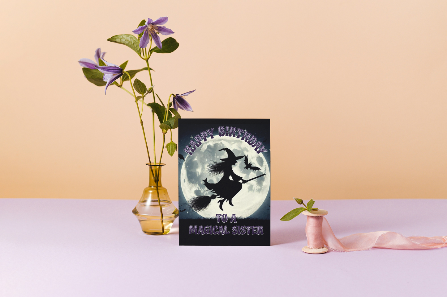 Magical Sister - Alternative Birthday Wishes Card