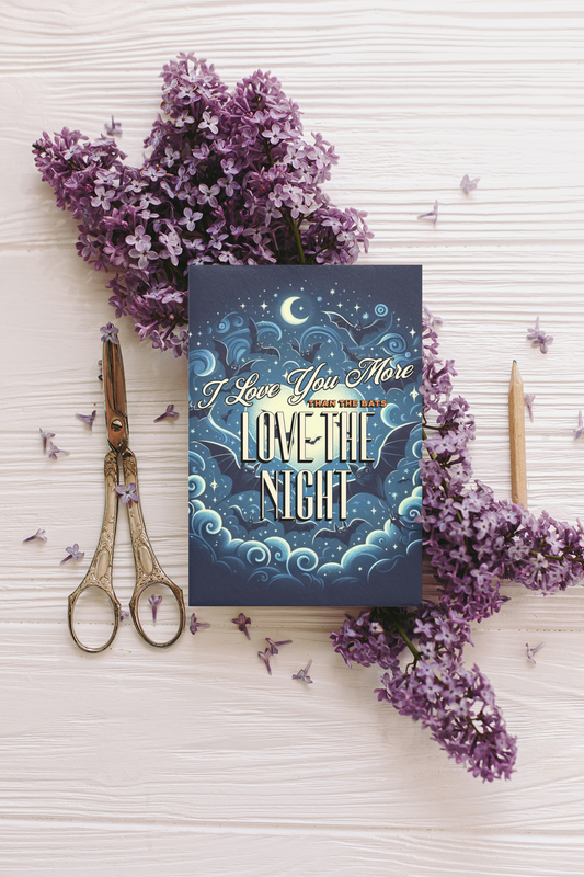 Love the Night - Alternative Greeting Card