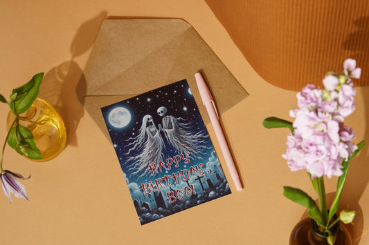 Happy Birthday, Boo - Alternative Birthday Wishes Card
