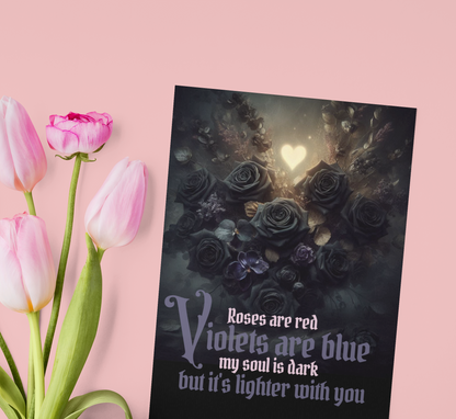 Lighter with You - Alternative Greeting Card
