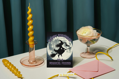 Magical Friend - Alternative Birthday Wishes Card