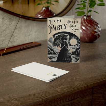 It's my Party - Alternative Birthday Wishes Card