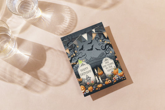 One Step Closer - Alternative Birthday Wishes Card