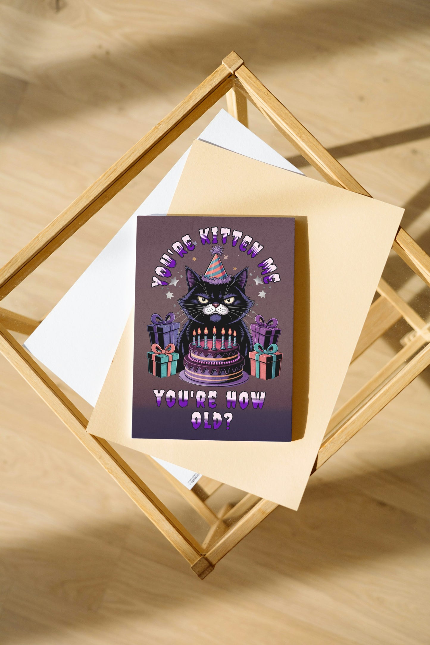 You're How Old? - Alternative Birthday Card