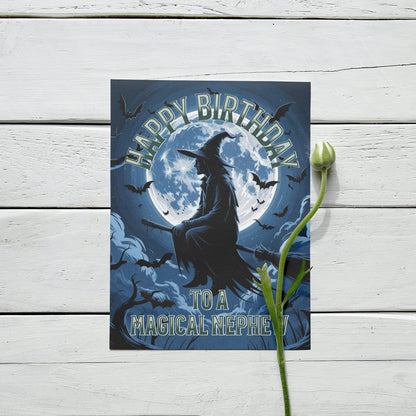Magical Nephew - Alternative Birthday Wishes Card