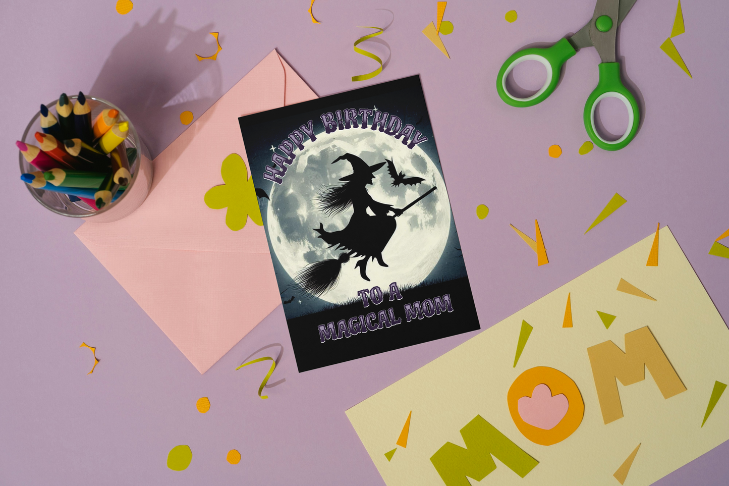 Magical Mom - Alternative Birthday Wishes Card