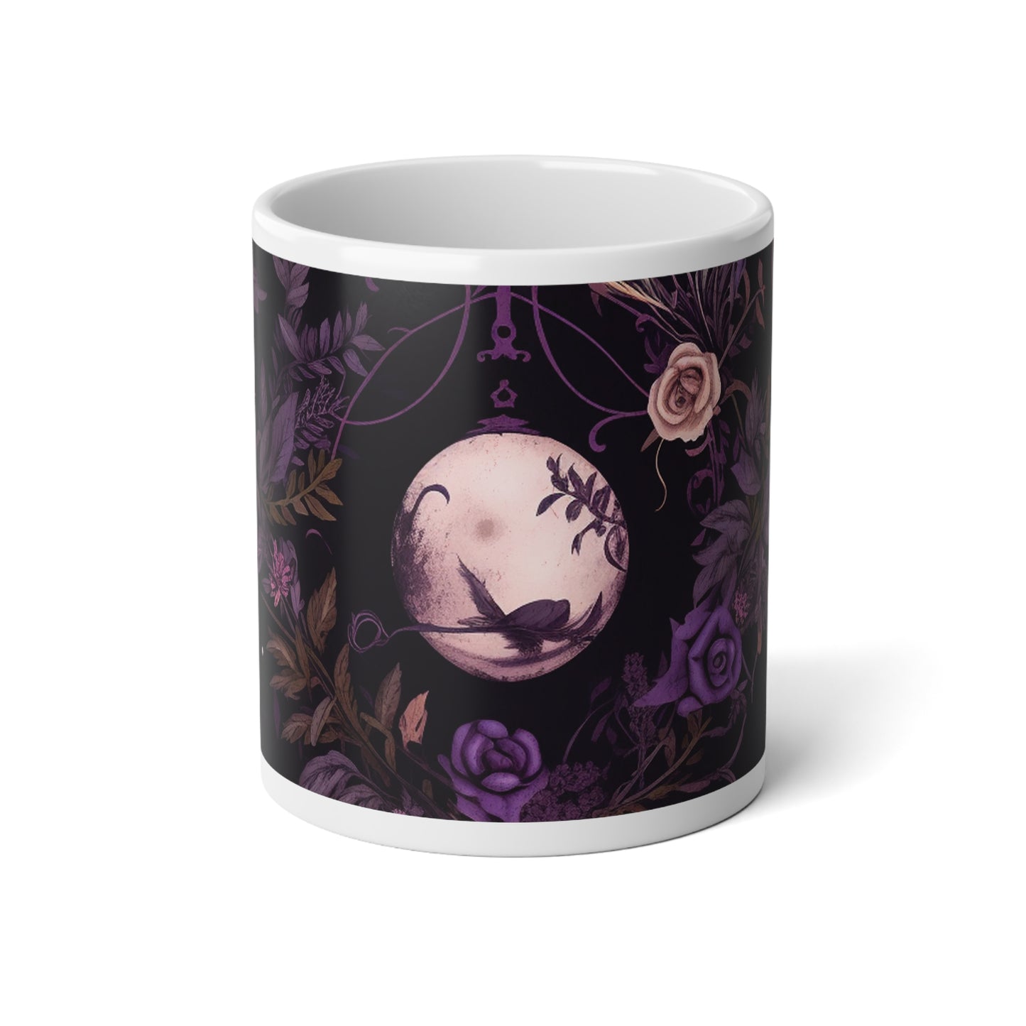 Moonlit Blooms Jumbo Mug, 20oz