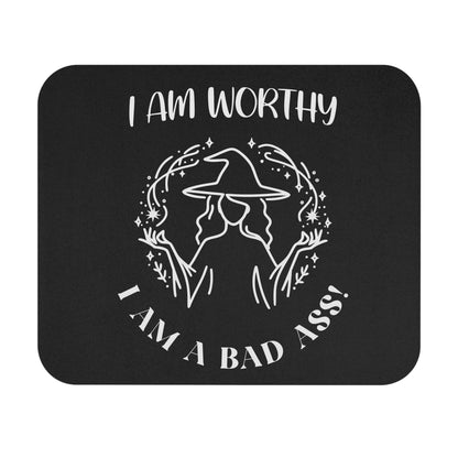 I Am Worthy - Rubber Based Mouse Pad