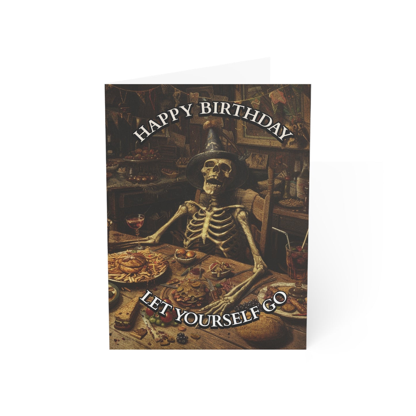 Let Yourself Go - Alternative Birthday Wishes Card