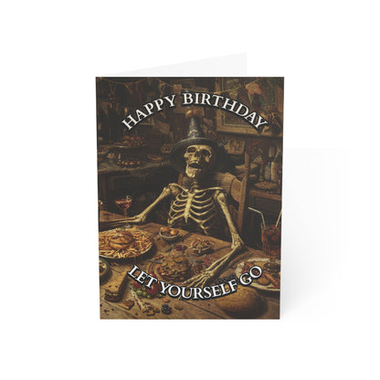 Let Yourself Go - Alternative Birthday Wishes Card