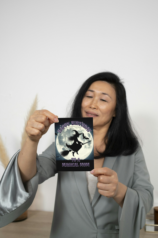 Magical Mom - Alternative Birthday Wishes Card