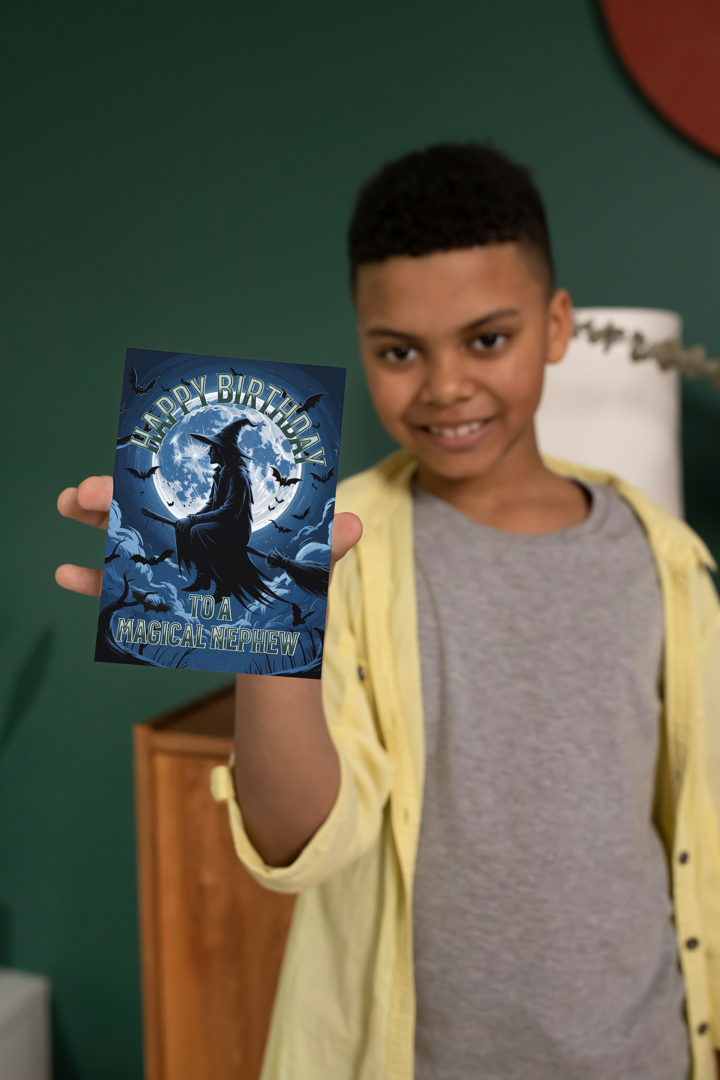 Magical Nephew - Alternative Birthday Wishes Card