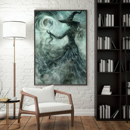 Spellcraft Secrets - Gothic Framed Matte Canvas Print
