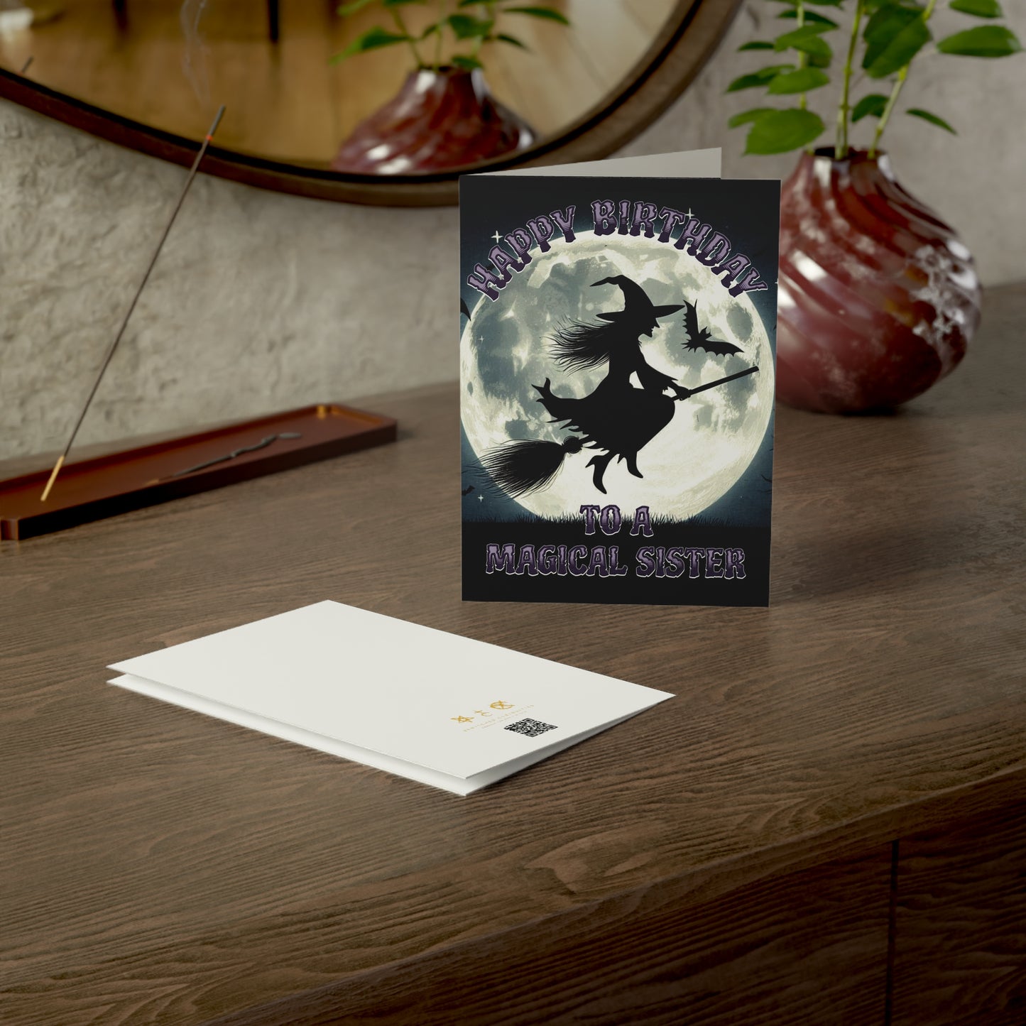 Magical Sister - Alternative Birthday Wishes Card