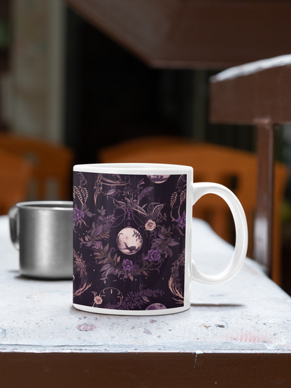 Moonlit Blooms Jumbo Mug, 20oz