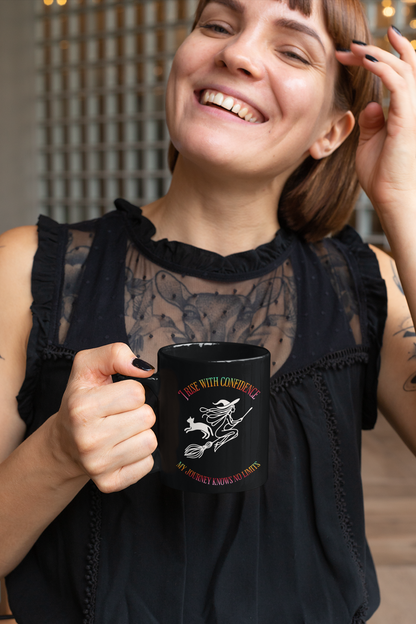 No Limits - 11oz White Mug - Gothic Ceramic Mug