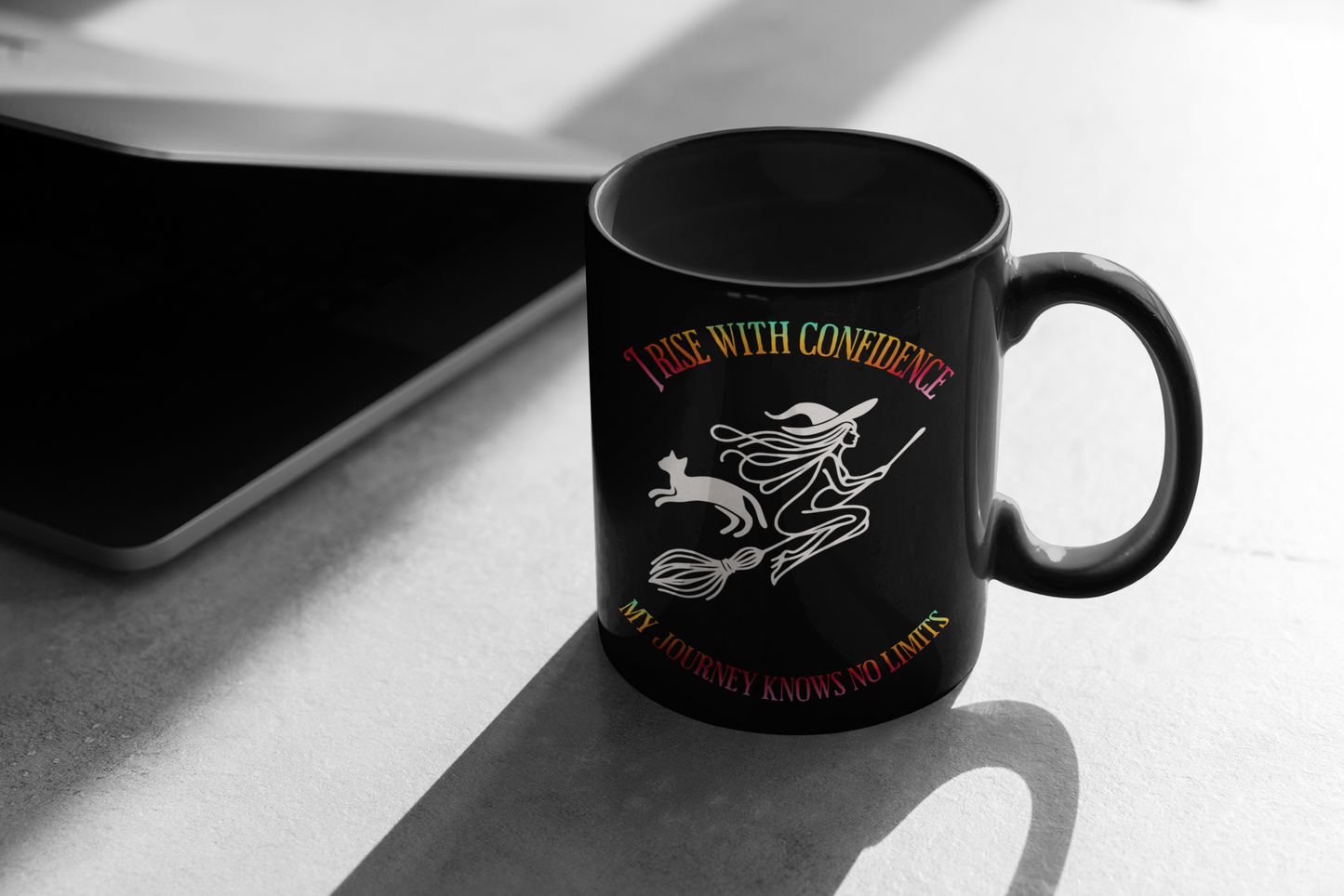 No Limits - 11oz White Mug - Gothic Ceramic Mug