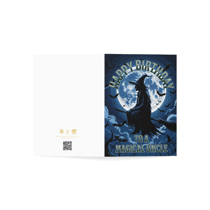 Magical Uncle - Alternative Birthday Wishes Card