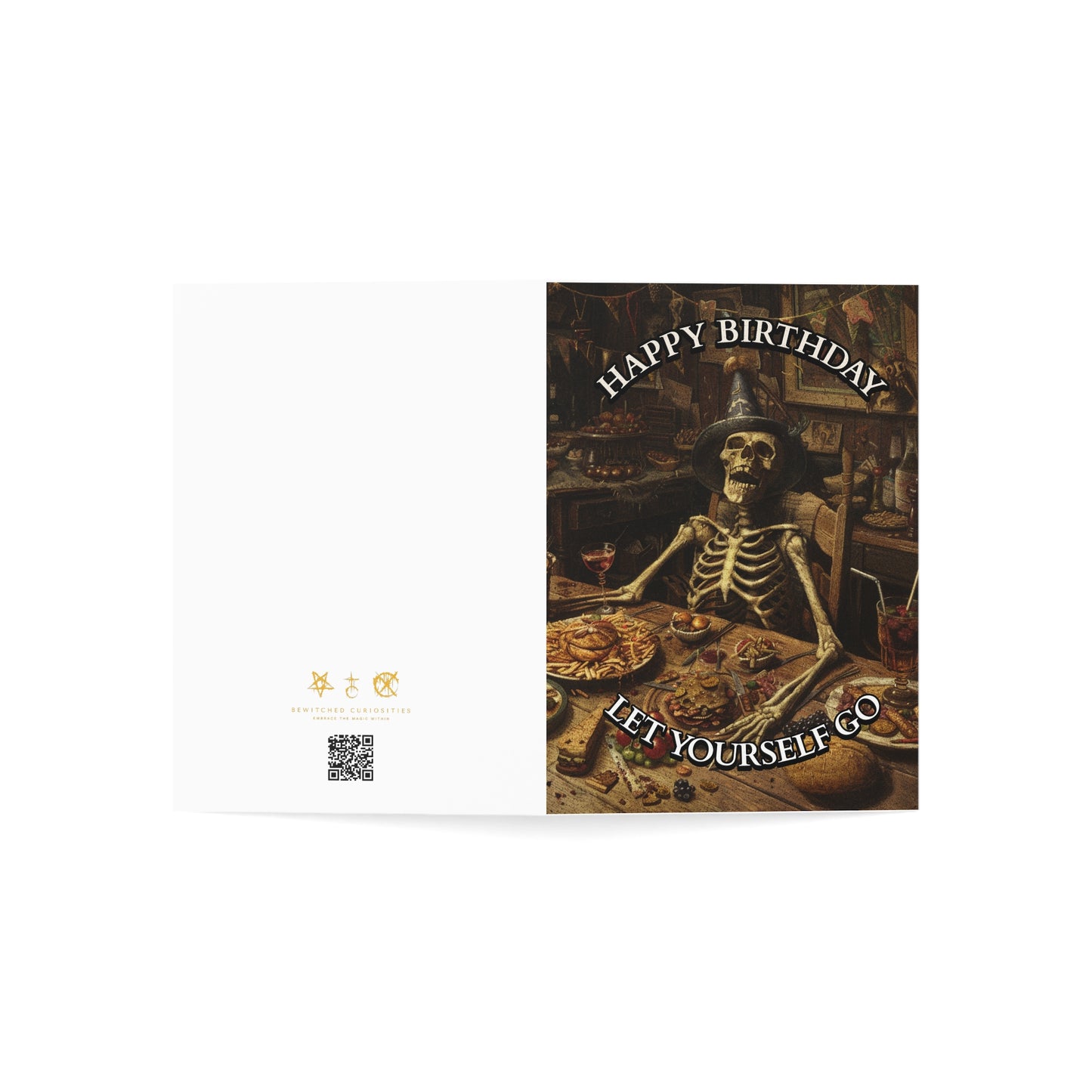 Let Yourself Go - Alternative Birthday Wishes Card