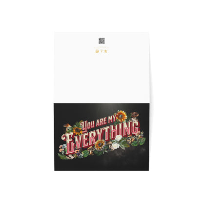 You Are My Everything - Alternative Greeting Card for Romantic Goths