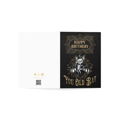 Old Bat - Alternative Birthday Wishes Card