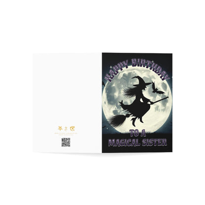 Magical Sister - Alternative Birthday Wishes Card