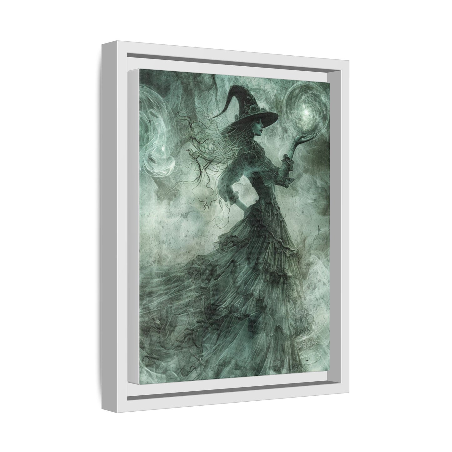Witch's Wisdom - Framed Matte Canvas Print