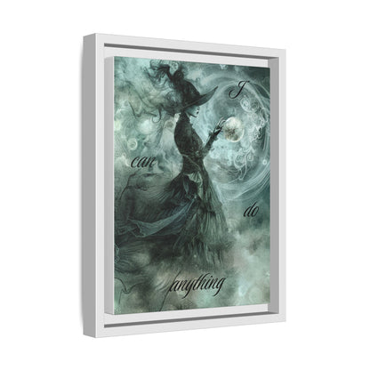 I Can Do Anything - Gothic Positive Affirmation Framed Matte Canvas Print