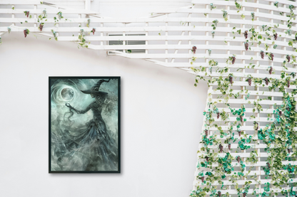 Spellcraft Secrets - Gothic Framed Matte Canvas Print