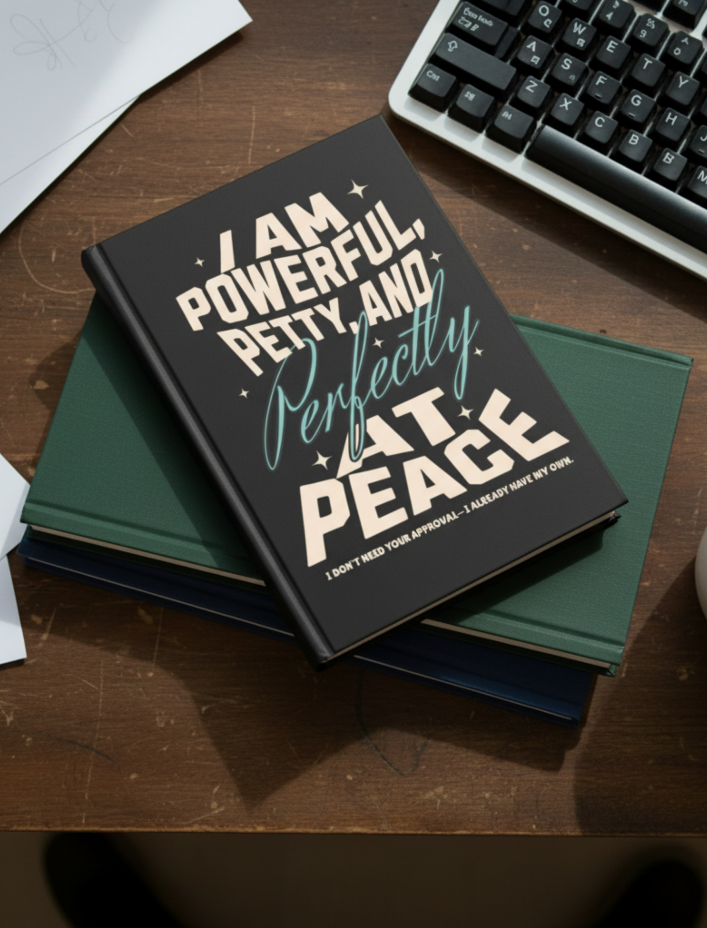 Powerful and Petty - Hardcover Matte Journal