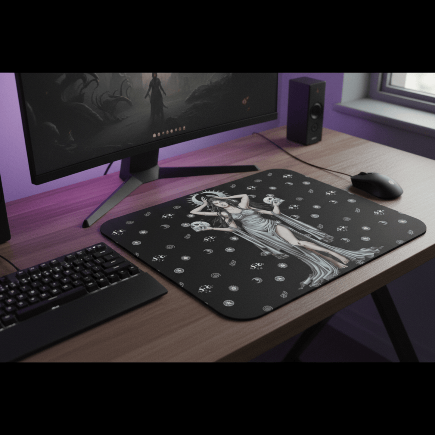 Celestial Enchantress - Rubber Based Mouse Pad