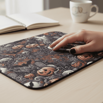 Haunted Harvest - Rubber Based Mouse Pad