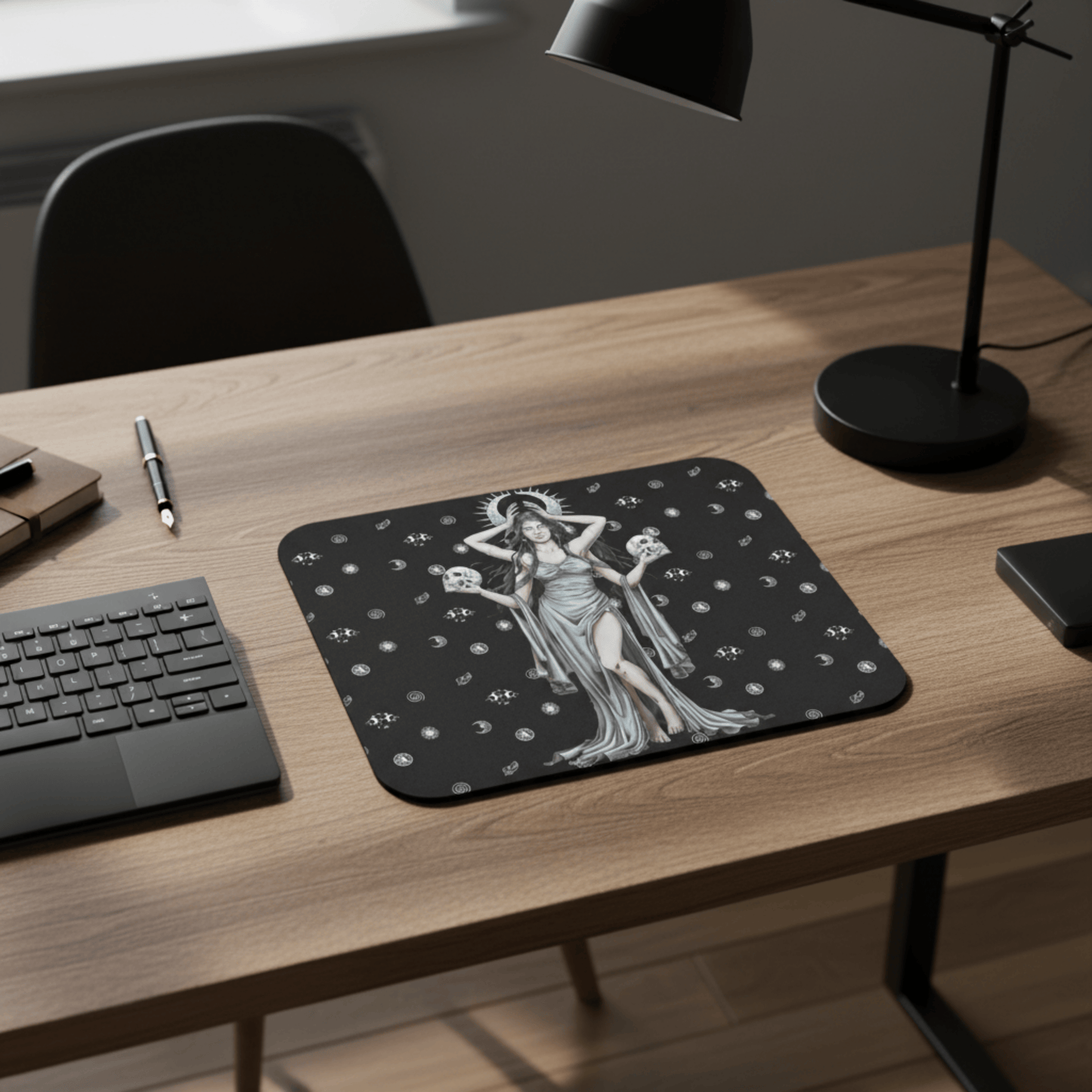 Celestial Enchantress - Rubber Based Mouse Pad