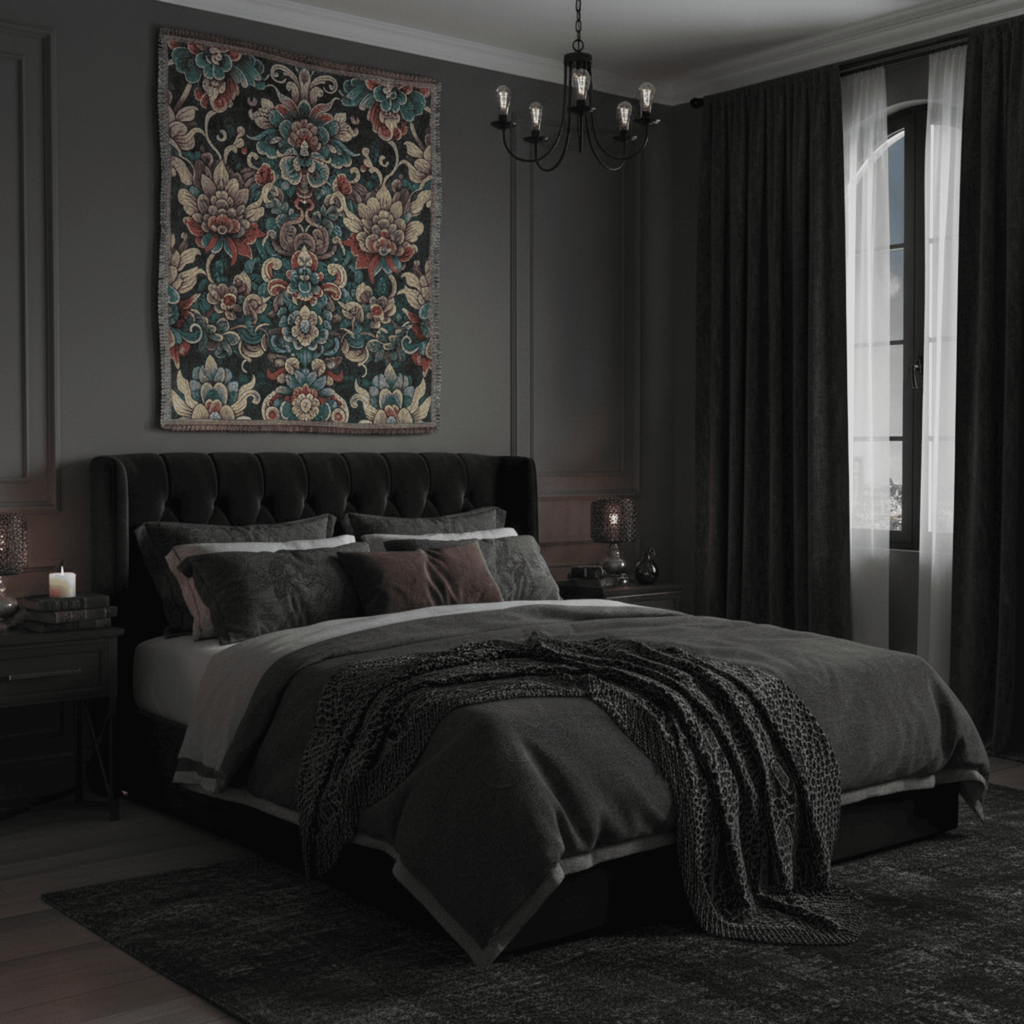 Shadowlace - Woven Throw Blanket