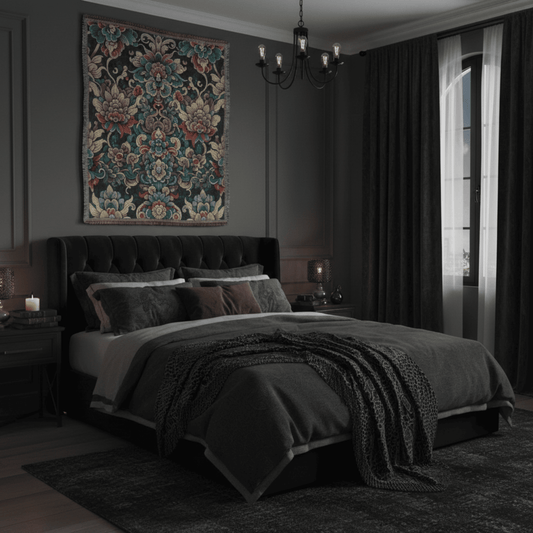 Shadowlace - Woven Throw Blanket