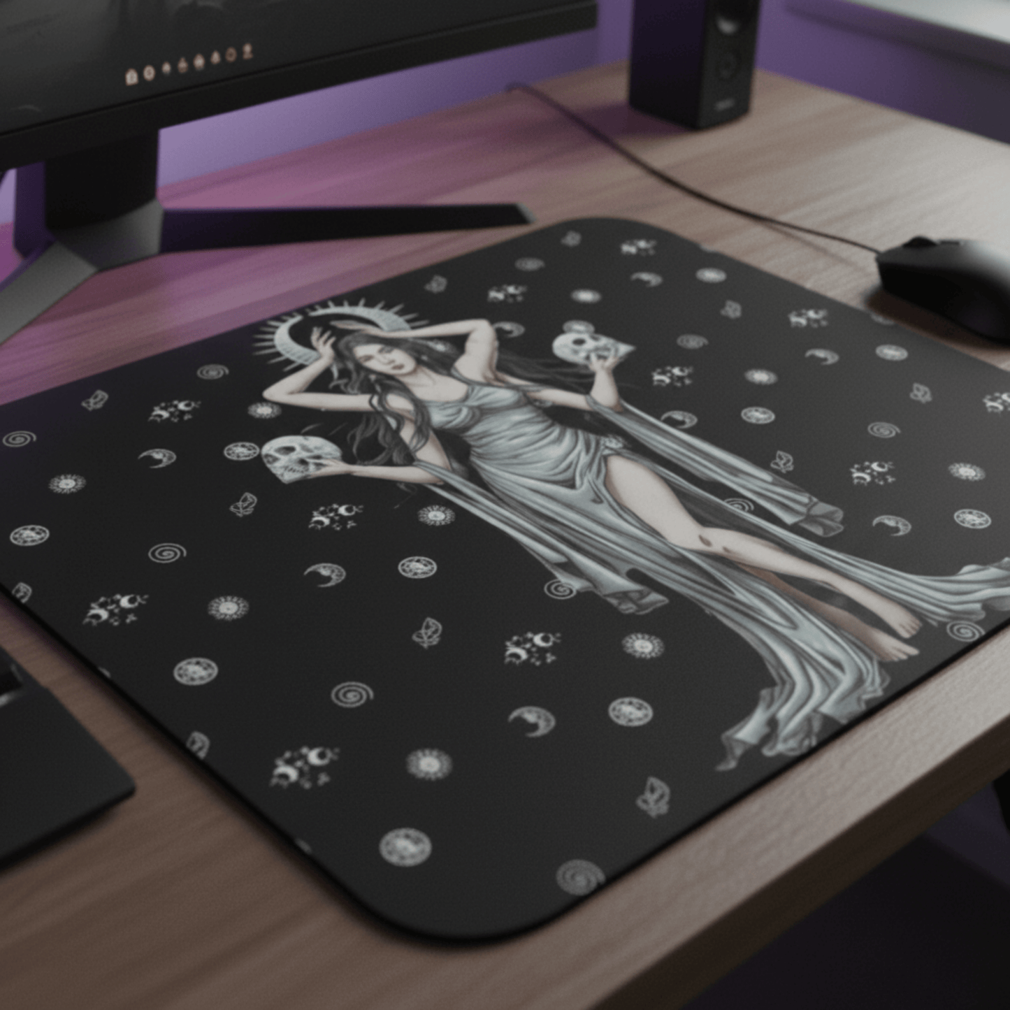 Celestial Enchantress - Rubber Based Mouse Pad