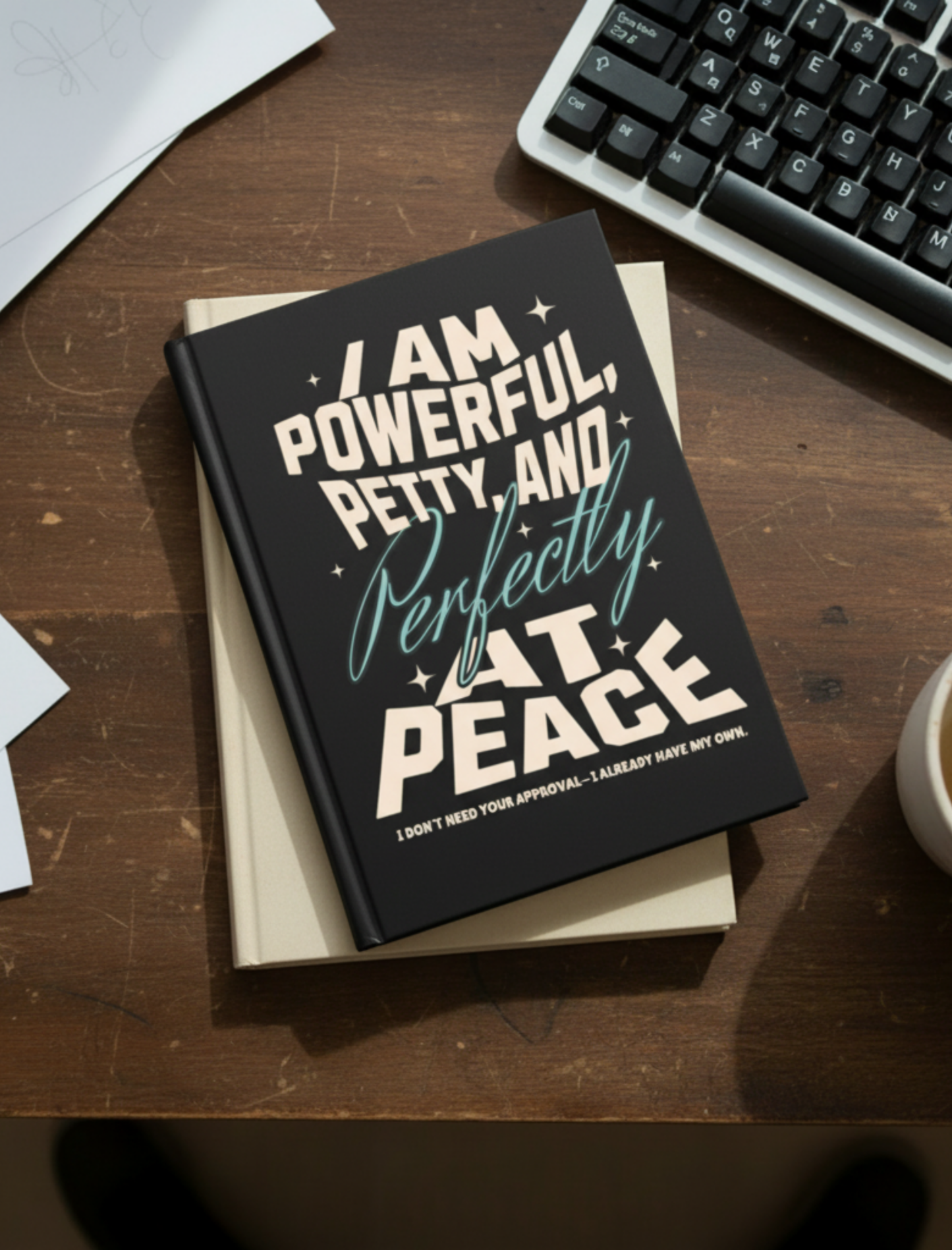 Powerful and Petty - Hardcover Matte Journal