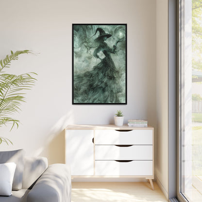 Witch's Wisdom - Framed Matte Canvas Print