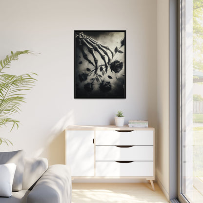 Eternal Decay - Framed Matte Canvas Art