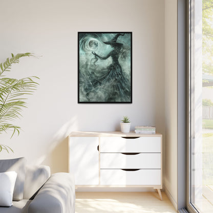 Spellcraft Secrets - Gothic Framed Matte Canvas Print