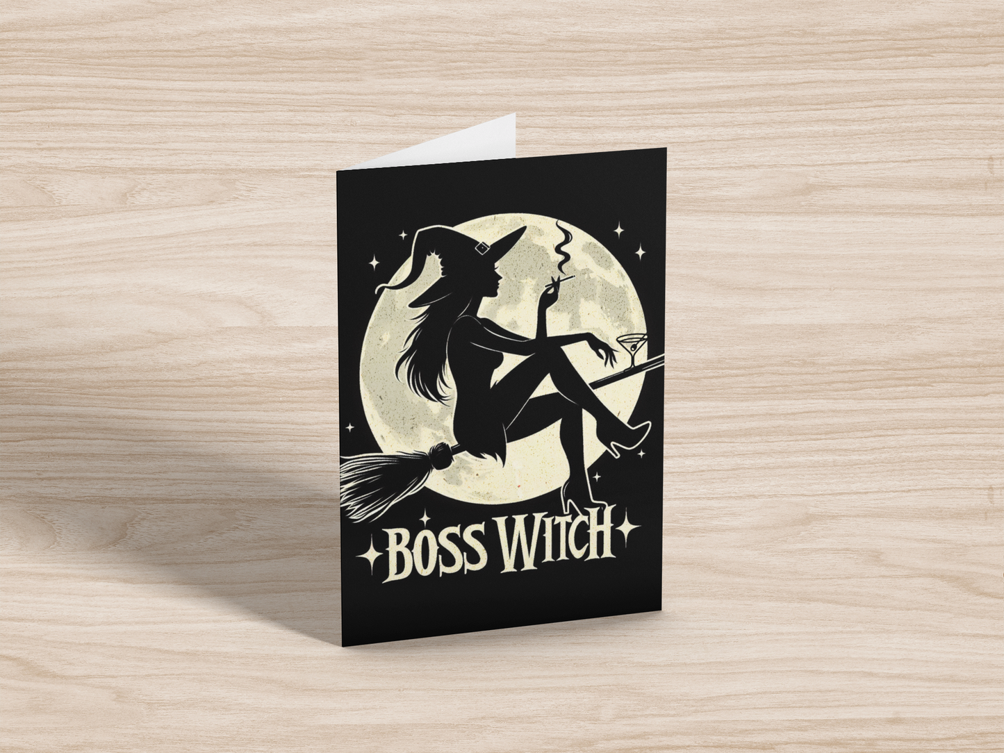 Boss Witch - Alternative Greeting Card