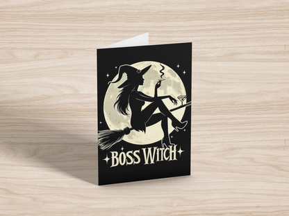 Boss Witch - Alternative Greeting Card